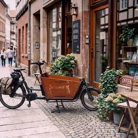 Weg Fichte – Fahrradvermessung